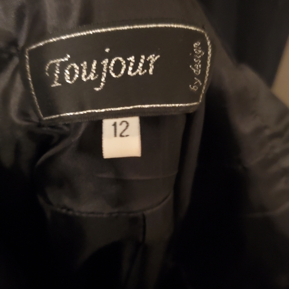 STUNNING vintage style black dress with beading, mesh and lace size 12 - Picture 9 of 9